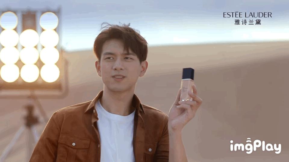 胡茬男口红,胡茬男星