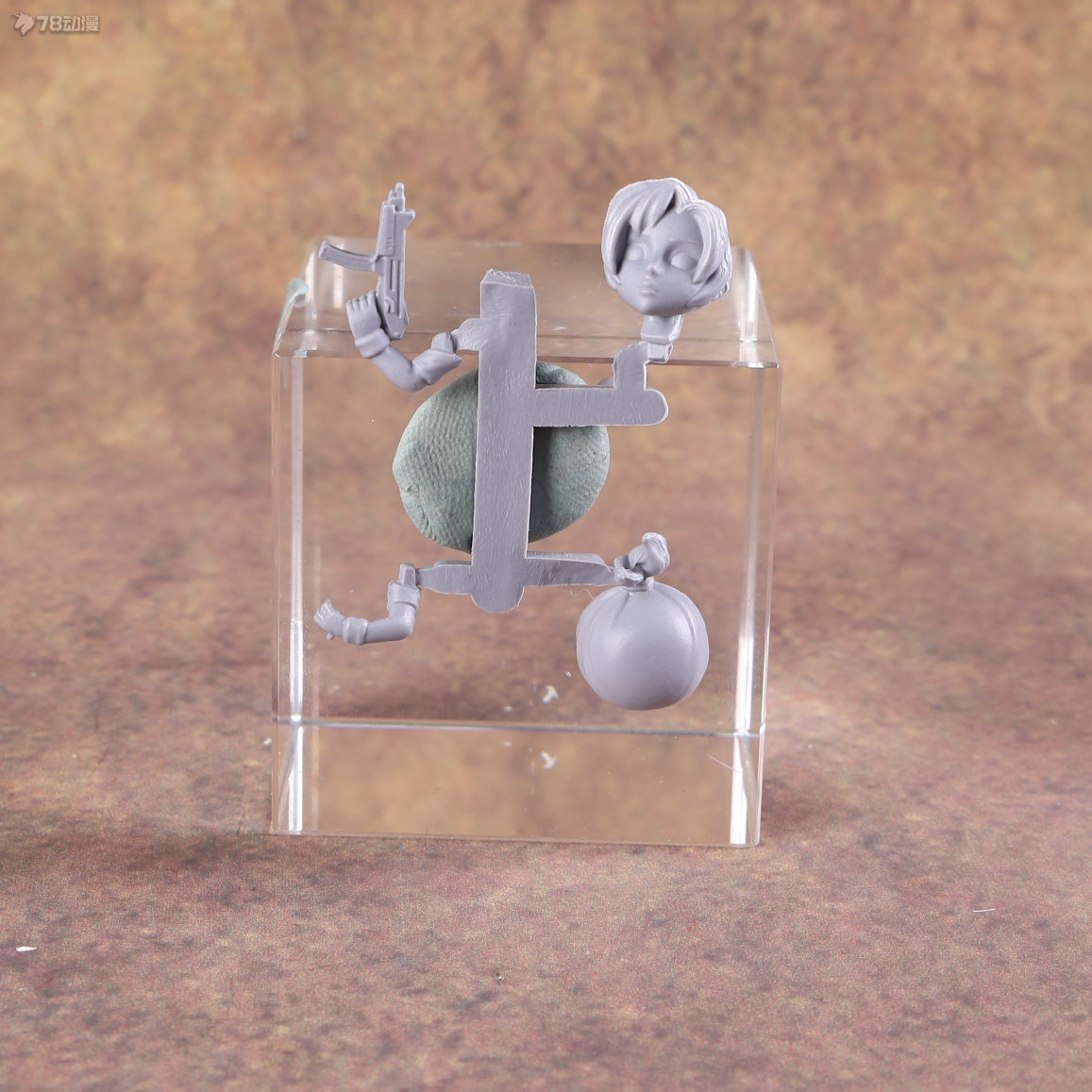 合金弹头模型第一弹,合金弹头3拼装模型