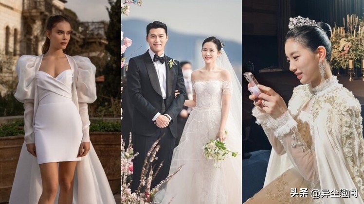 孙艺珍婚纱什么品牌,孙艺珍婚纱品牌