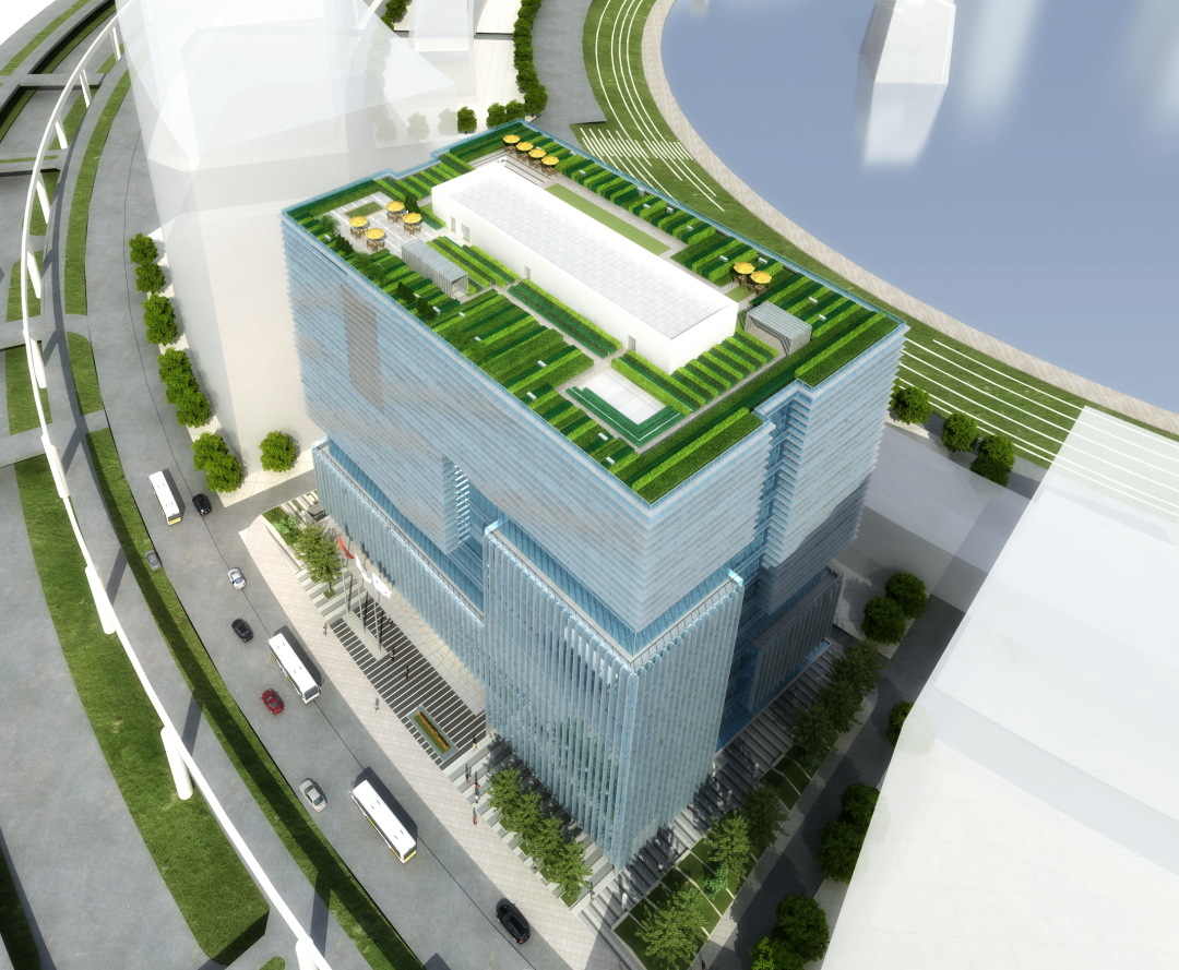 雄踞CBD郑州新地标|CBRE为东龙创鑫大厦提供独家租赁代理服务