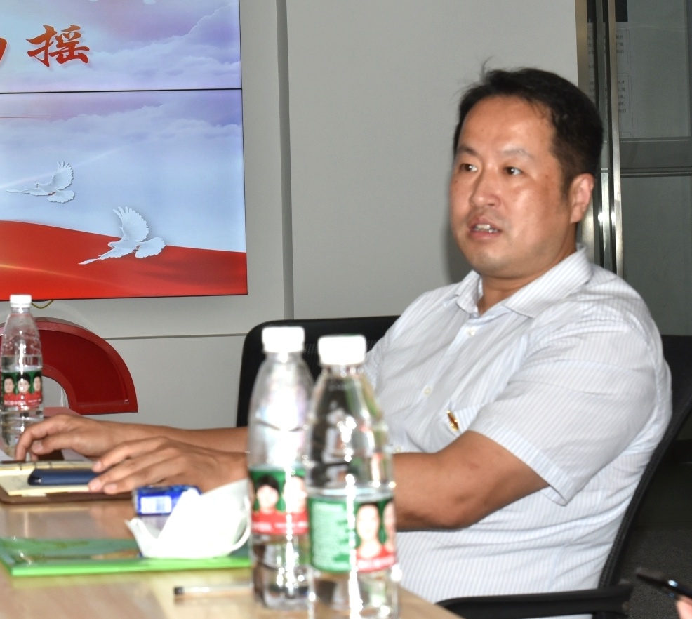 天津市博创园组织企业学习市十二次*党**代会精神周政宣讲李镜琦主持