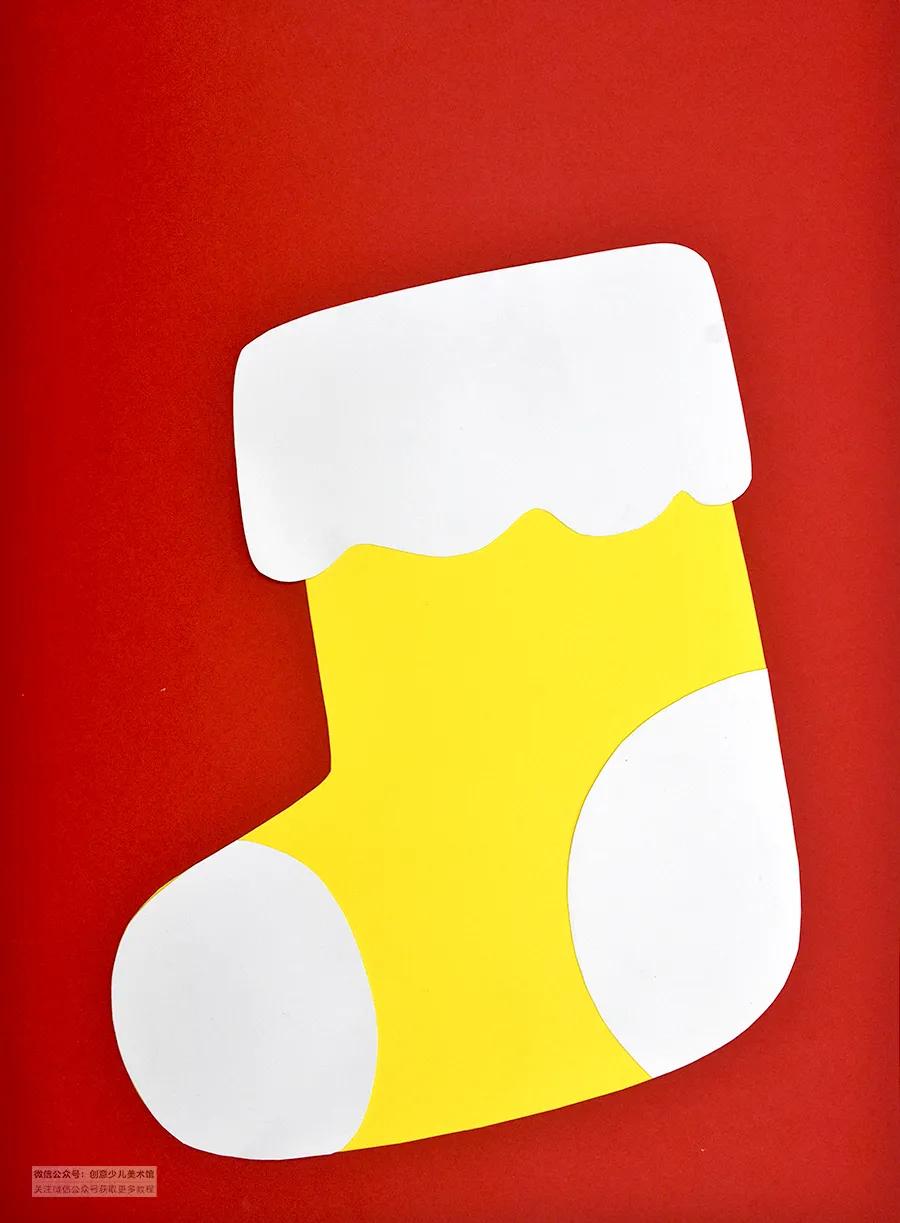 怎么画圣诞袜和圣诞帽,儿童简笔画圣诞袜