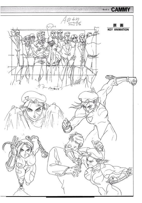 街霸6全插画,怀旧童年插画素材