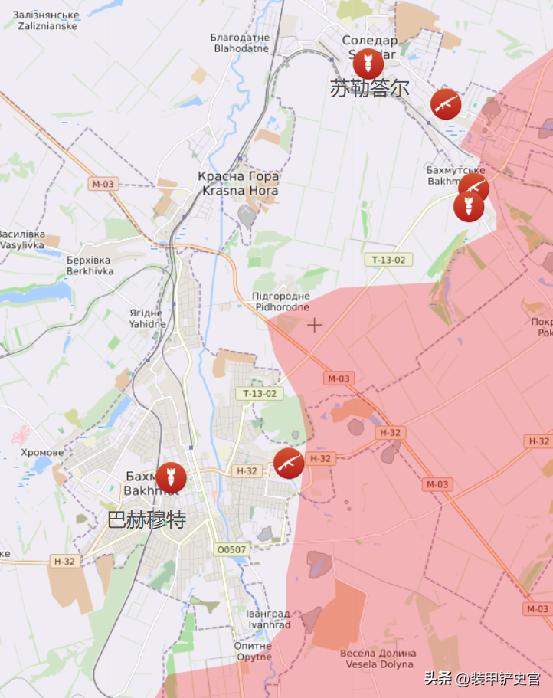 巴赫穆特绞肉机伤亡情况,反复拉锯