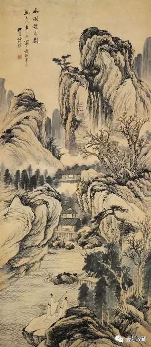 明代山水画100幅大饱眼福值得借鉴,明清高清山水作品欣赏