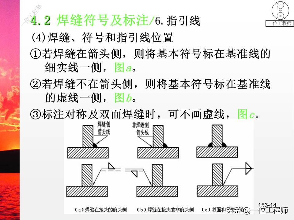 焊缝符号及焊接方法代号讲解,焊接图纸焊缝示意图