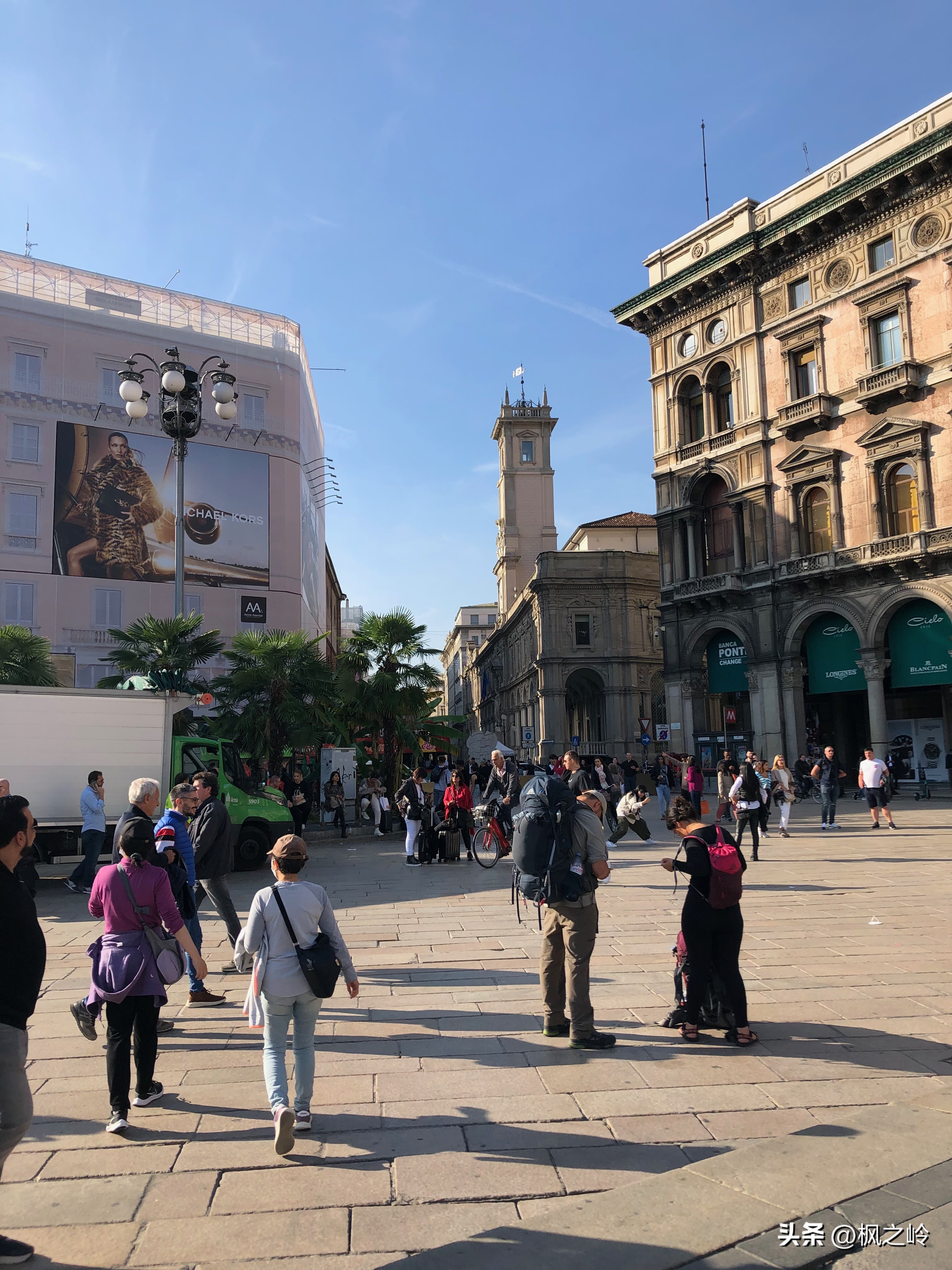 欧洲游记：在米兰的商业区逛街ShoppinginMilano