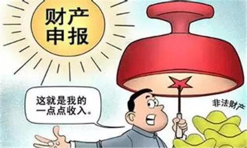 官员财产申报图片,官员财产申报全面落实了吗