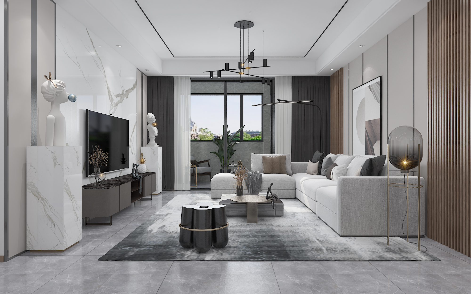 集美国贸天悦重新装修案例,厦门国贸天悦叠墅设计