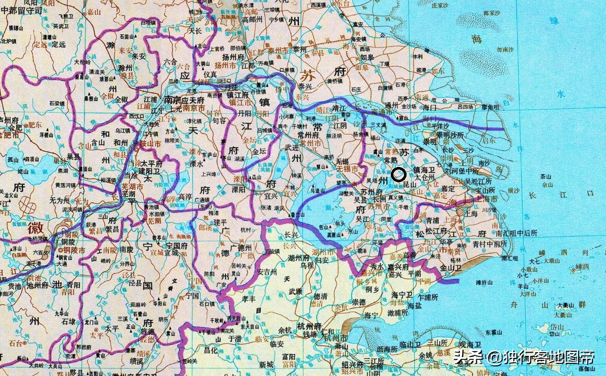 苏州在江苏省东南，为何在清朝能成为省会？
