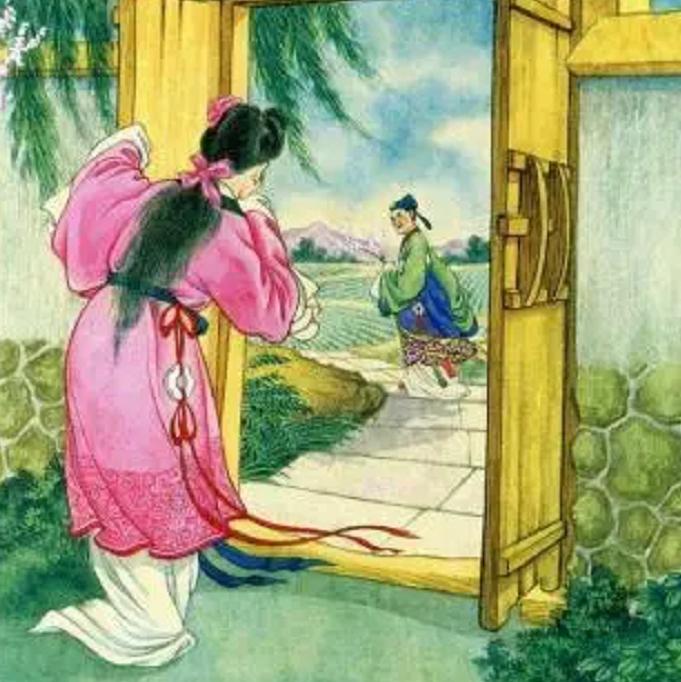 唐朝才女写下千古绝句,唐朝诗人遇到姑娘