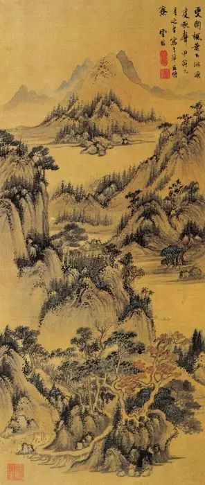 明清高清山水作品欣赏,明代山水名画图片欣赏