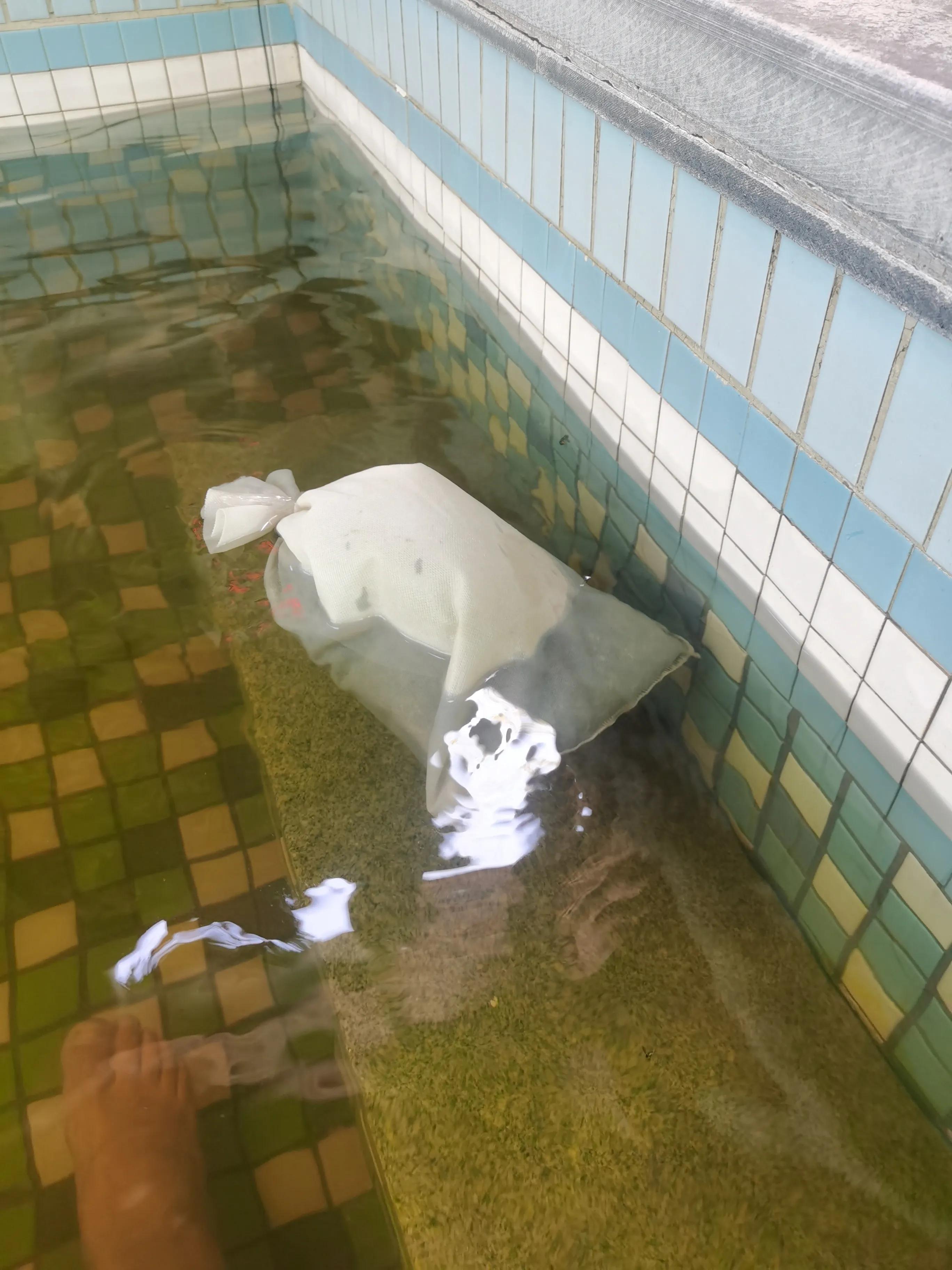 一元钱泡个温泉真舒服