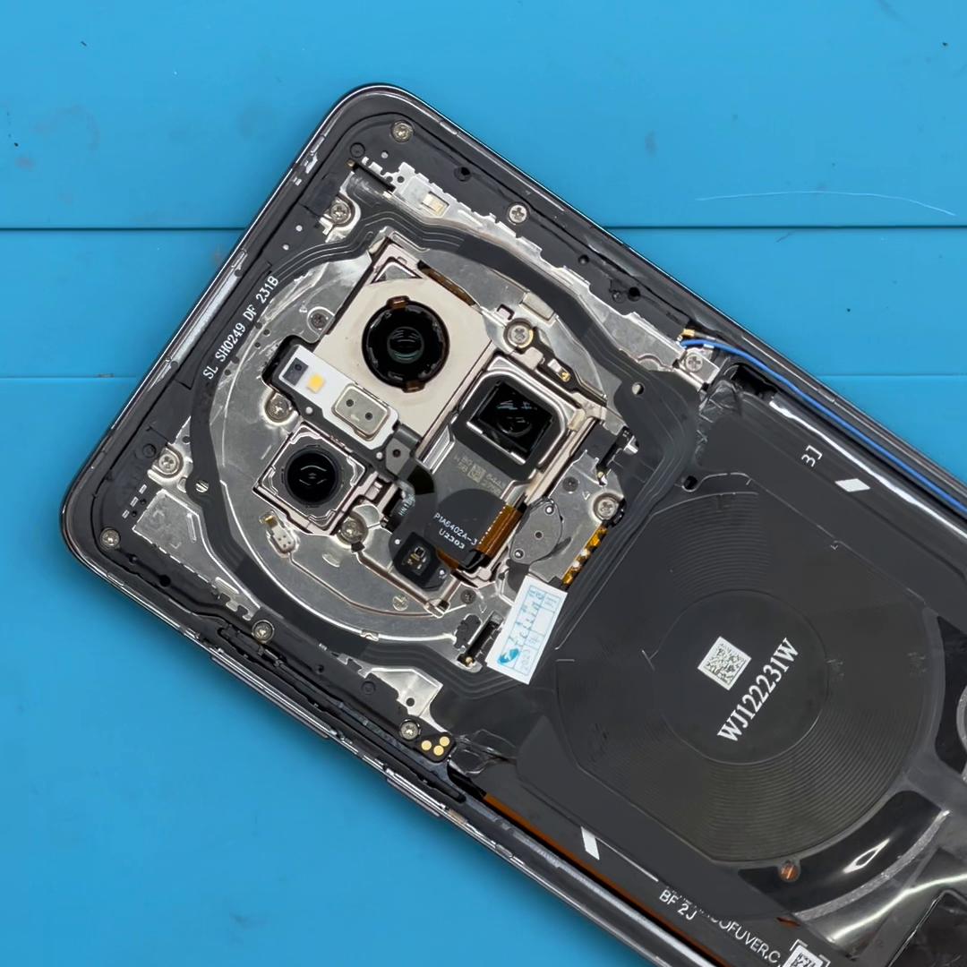 mate50pro后盖更换,更换华为mate50pro后盖