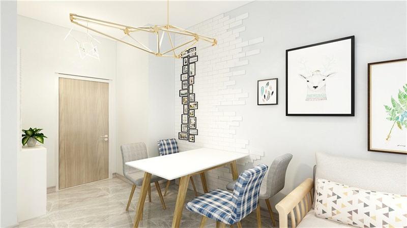 力天装饰怎么样？小户型装修北欧风设计简约时尚又温馨