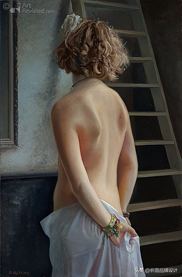 欧洲艺术家唯美人物肖像油画,荷兰画家古典静物油画作品欣赏