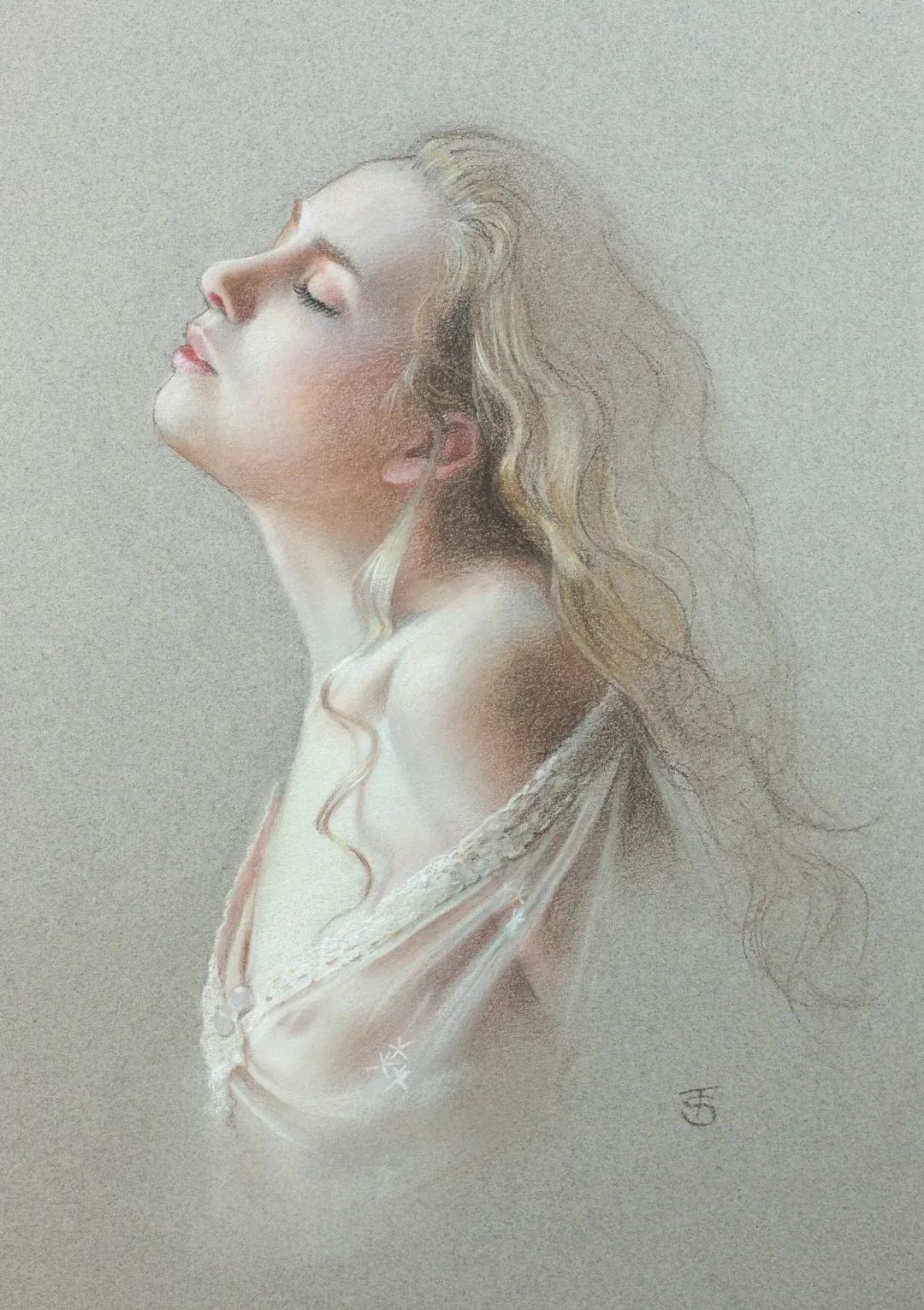 国外当代超写实艺术作品,西方油画大师笔下的绝世美人