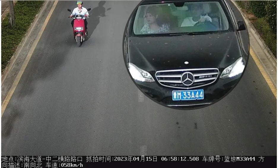 儋州交警不戴安全带曝光,不系安全带被拍马上通知车主吗