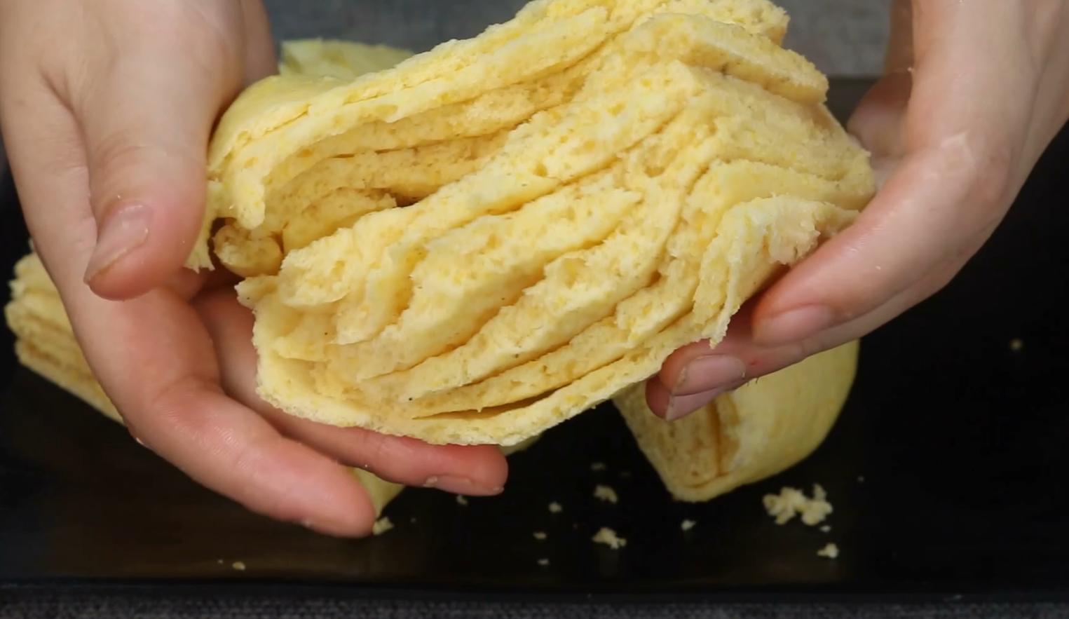 玉米面开水一烫上锅蒸,玉米面开水烫后太黏