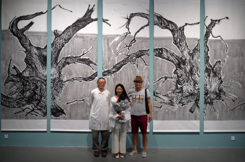 段初一个展西安开幕,以水墨方式回应时代之劫