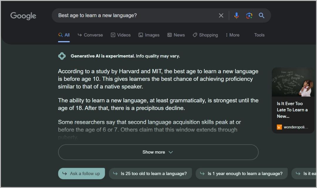 谷歌搜索引擎计划加入ai聊天功能,如何使用ai搜索引擎