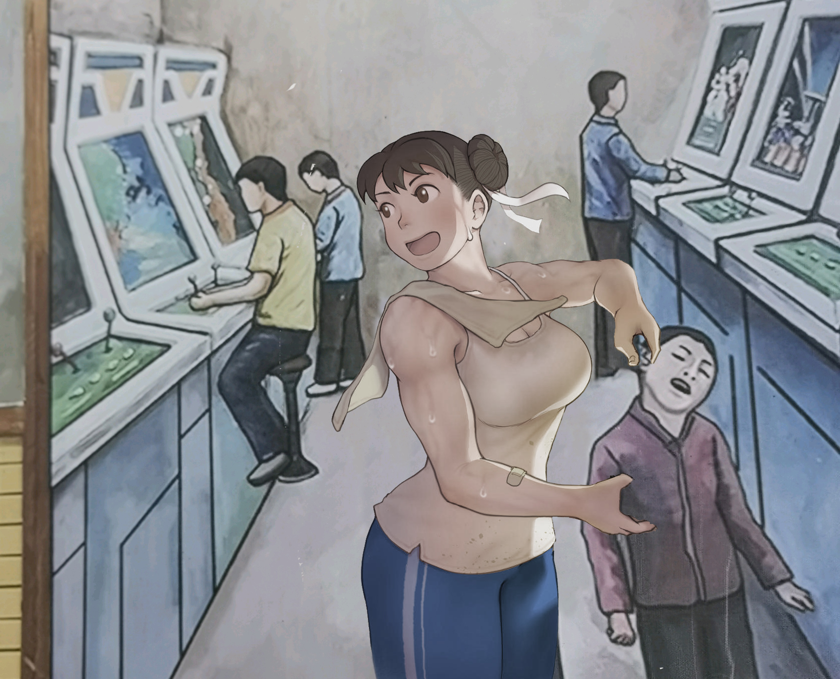 街机厅故事,街机厅发生的故事