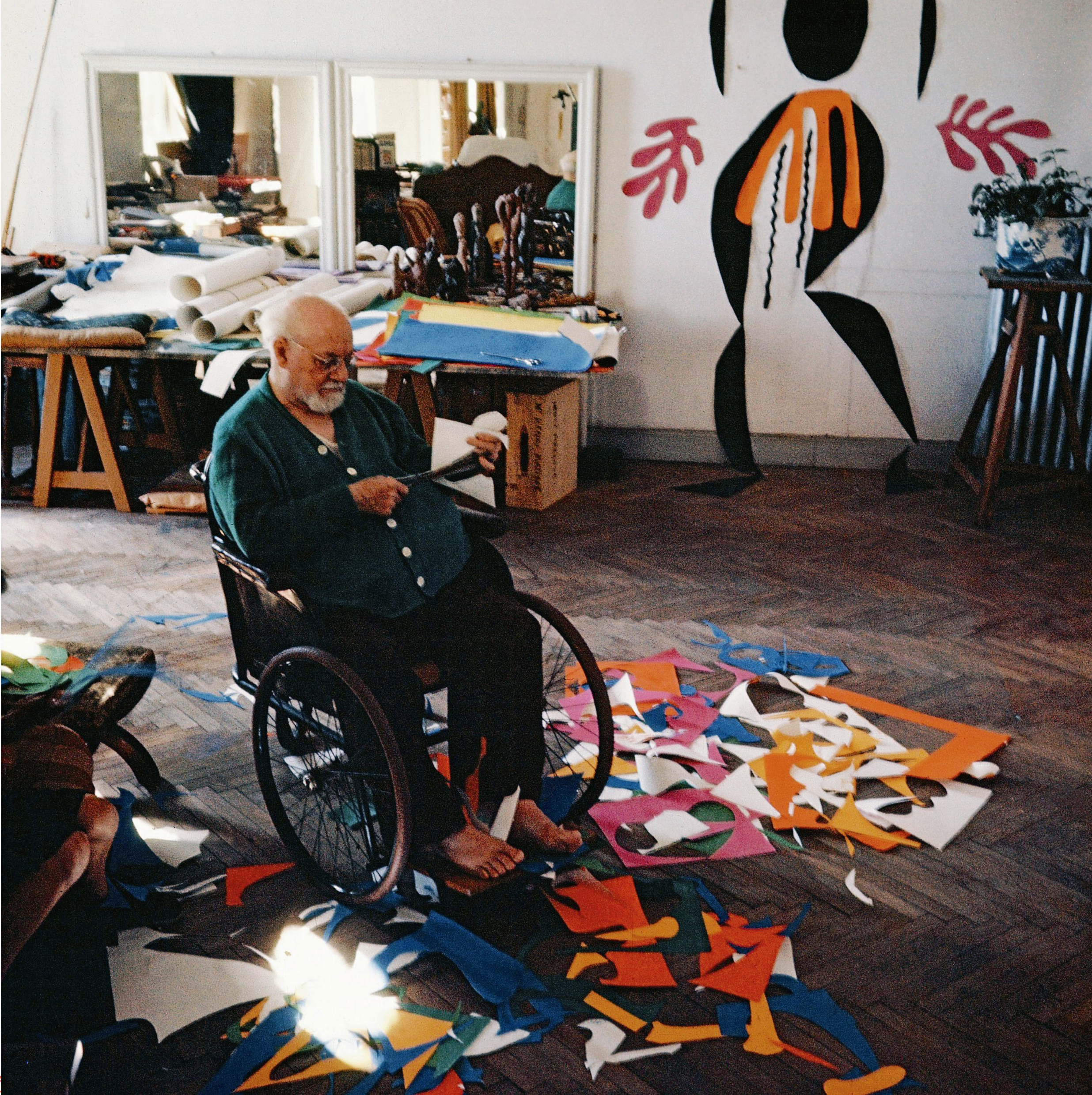 怎么画亨利马蒂斯这个人,亨利马蒂斯剪纸