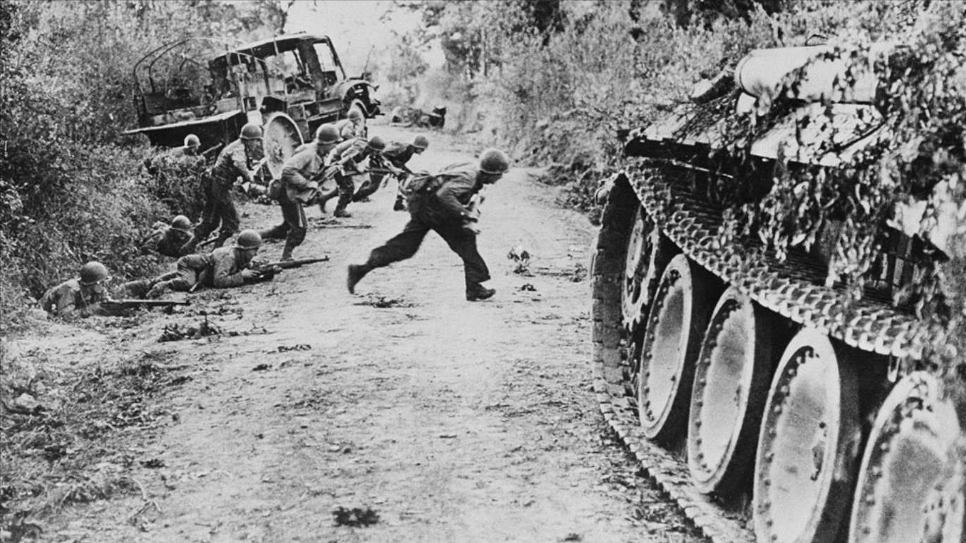 德军没有足够的力量把盟军推下海,一丝不苟的德国人