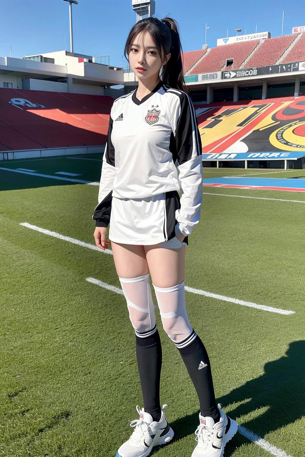 足球宝贝小姐姐,足球宝贝最火图片