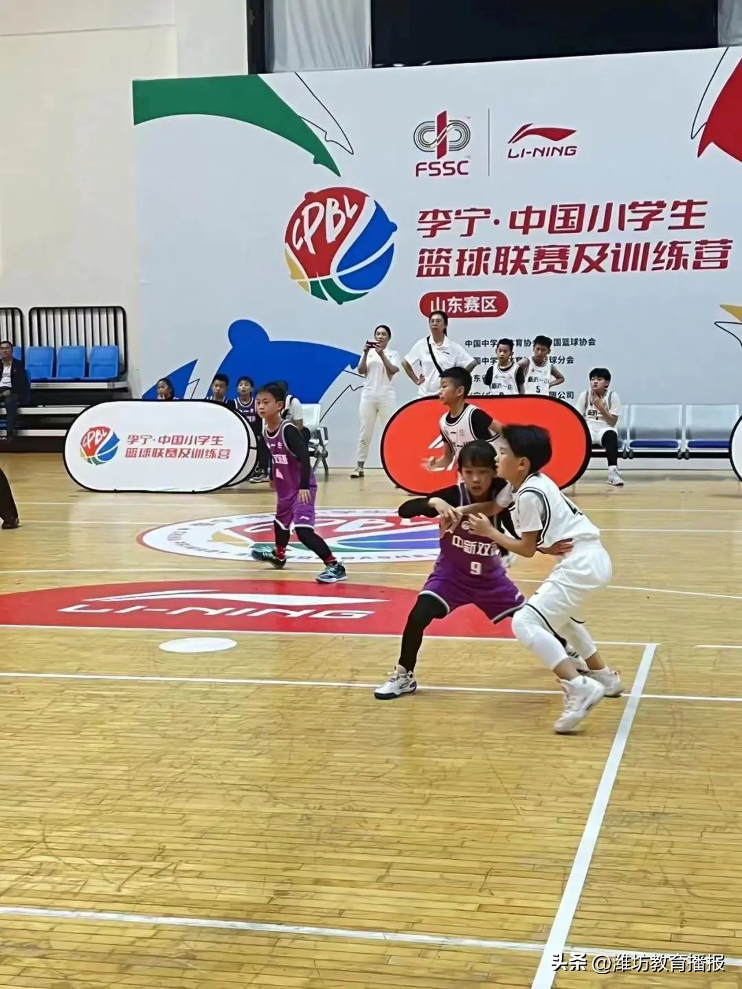 潍坊中新双语小学男篮,潍坊市中新双语学校篮球队