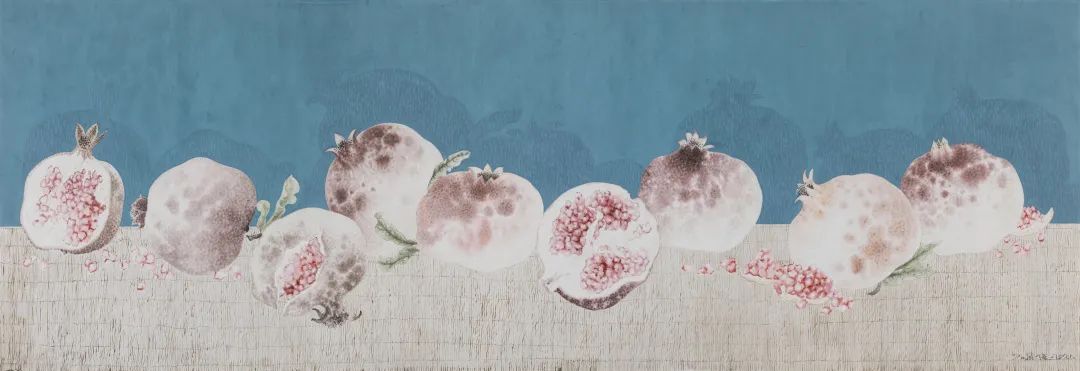 严谨细致的书法,水墨气韵生动的线描