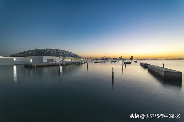 阿布扎比的奢华之城,阿联酋阿布扎比标志性建筑