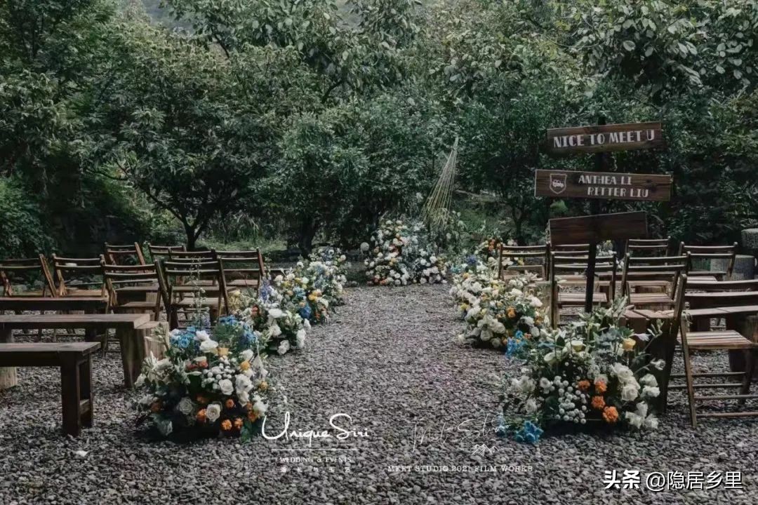 浪漫婚礼风民宿,很火的民宿婚礼