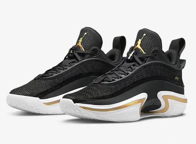 耐克乔丹联名款aj经典款黑白低帮,耐克KD15球鞋