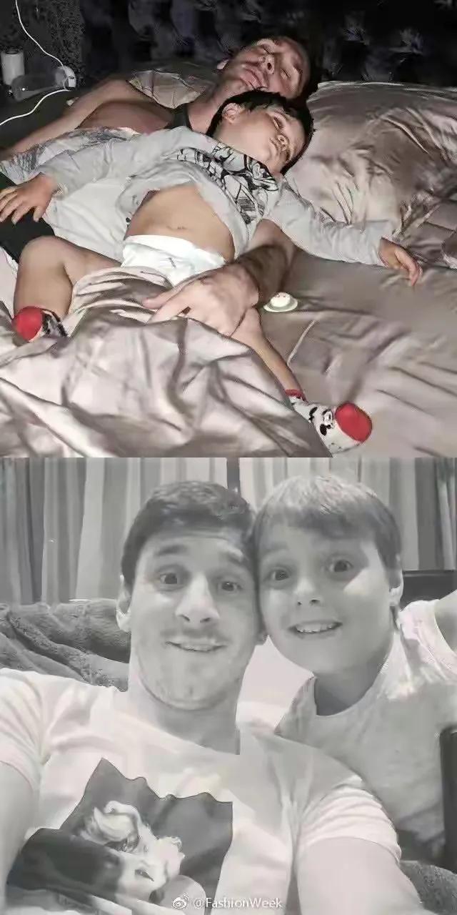 梅西的成功离不开他的家人,梅西夺冠时刻家人伴其左右