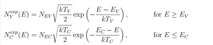 从吸收系数提取态密度参数并分析半导体和薄膜材料的态密度