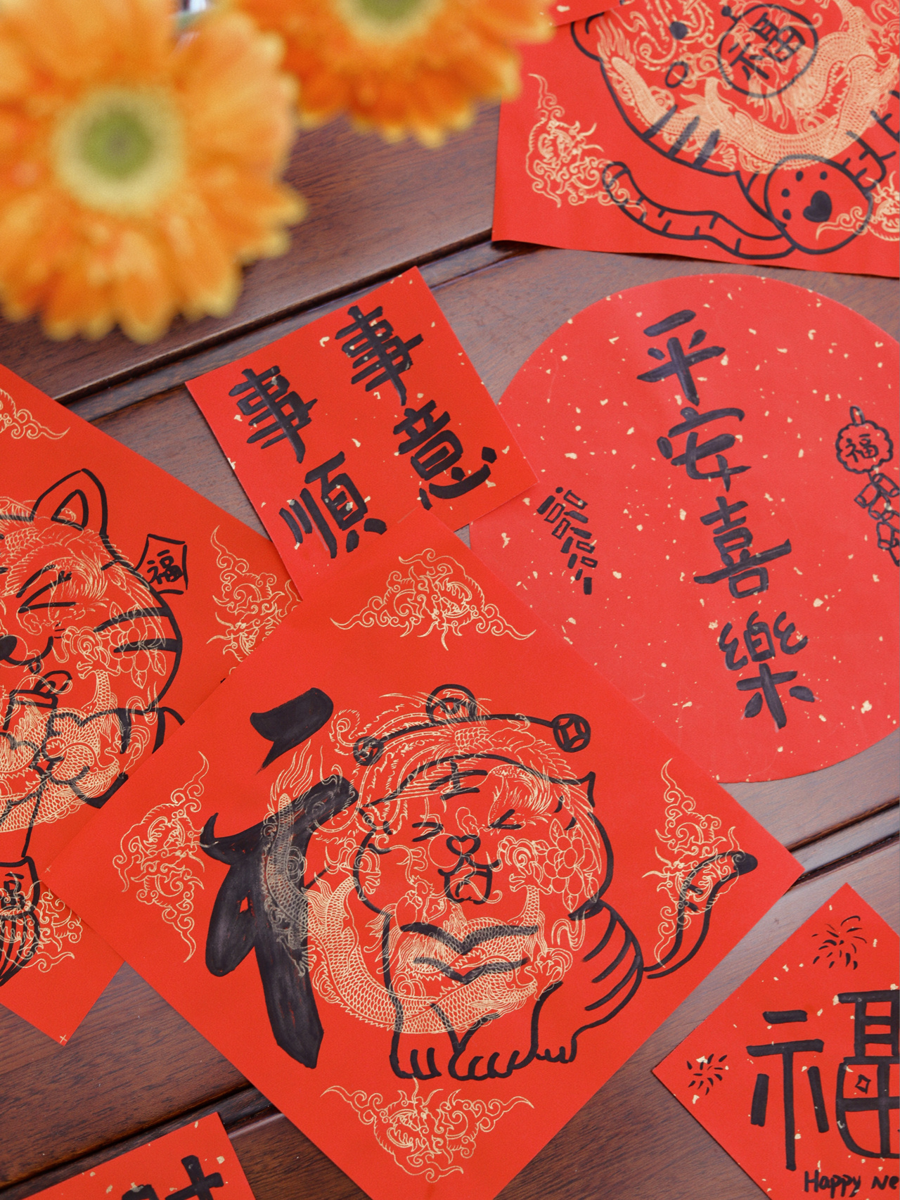 过年喜庆的红,过年的传统喜庆