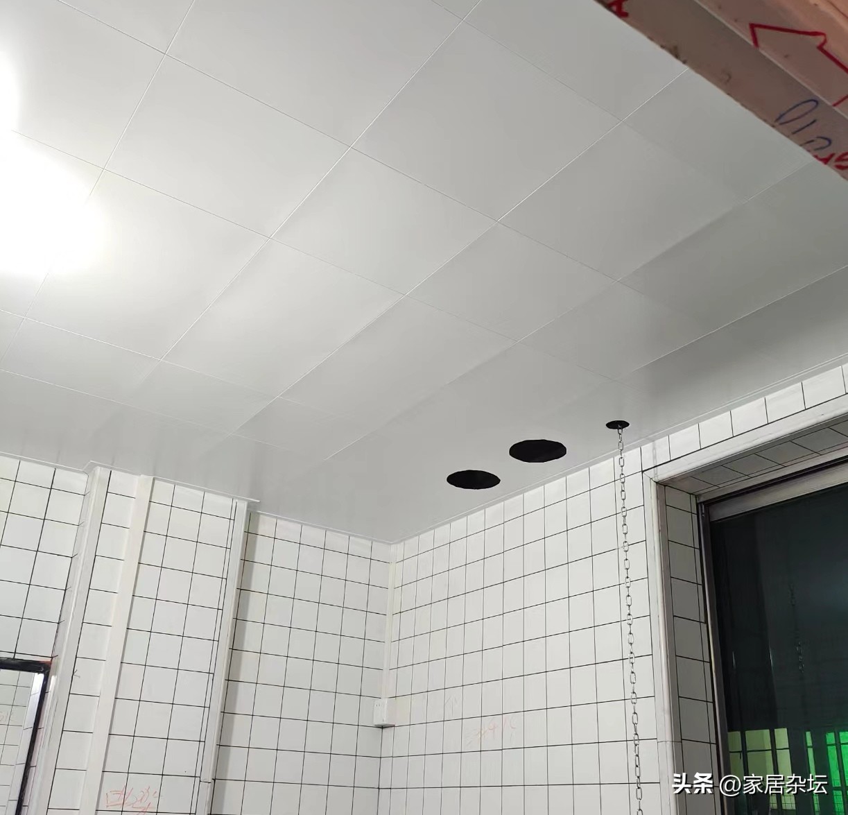 铝扣板吊顶不够整块,铝扣板吊顶不买浴霸可以吗