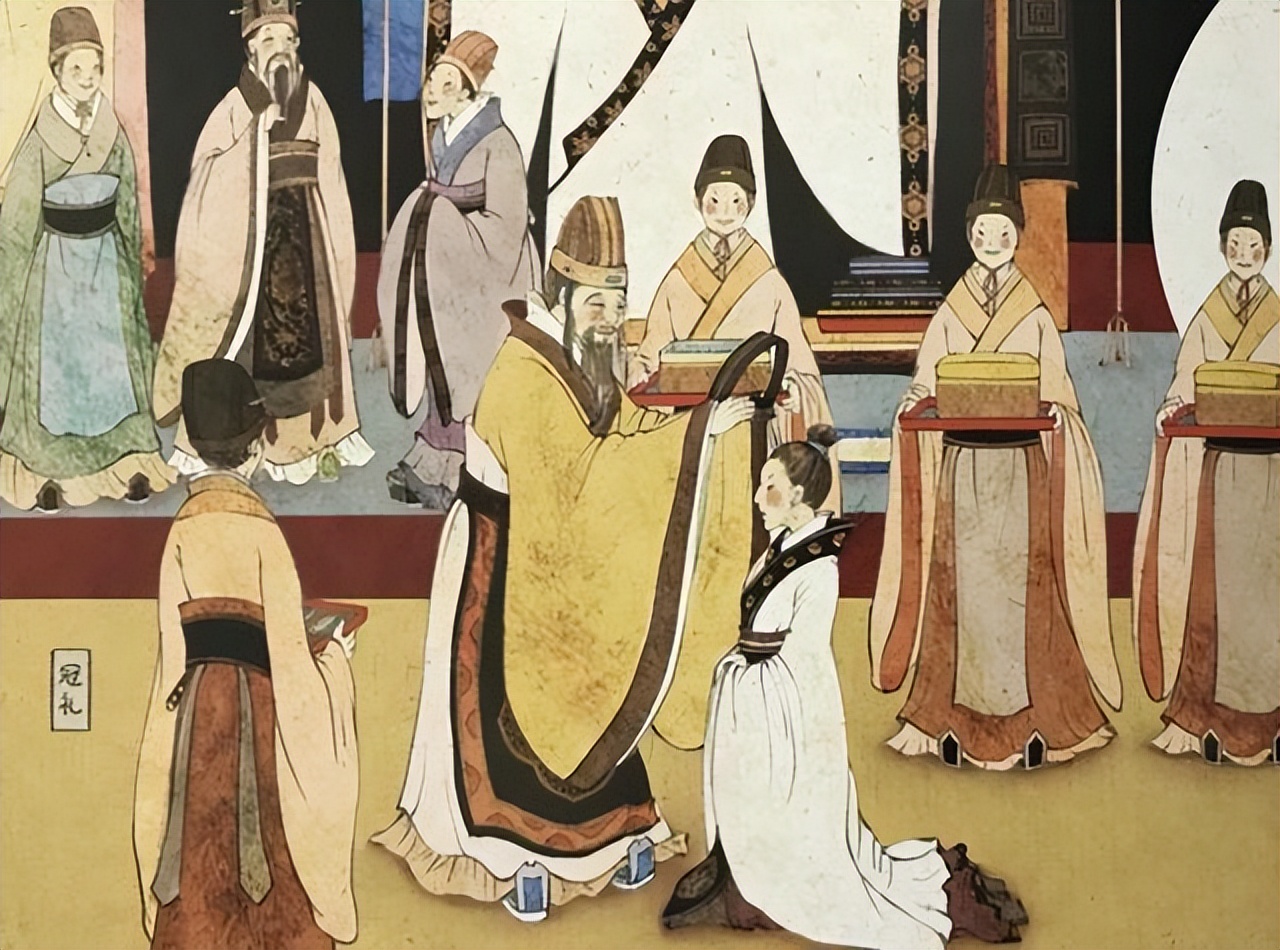 古代男子为什么有的束发有的披发,披头散发古装剧古人真正发型