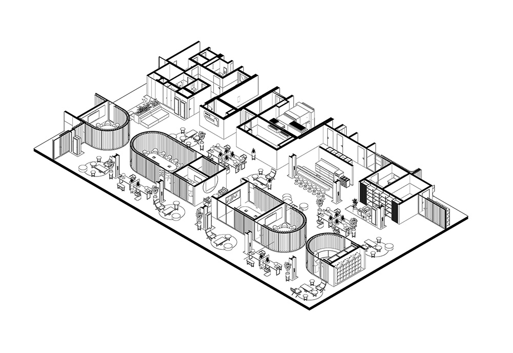 自由畅想云科技公司SQUAD基辅总部大楼设计欣赏