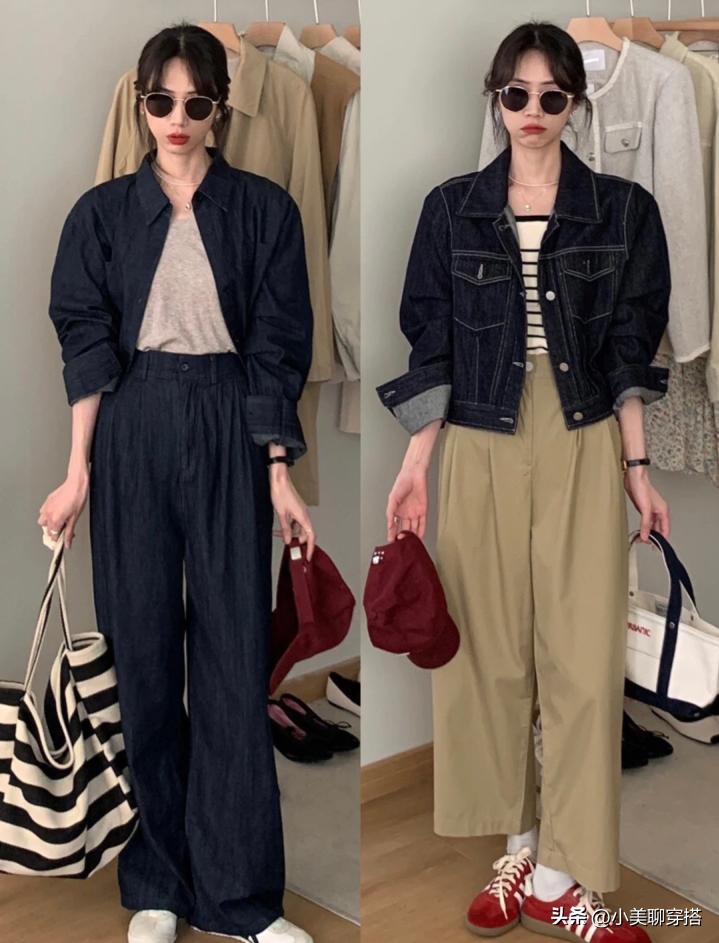 新潮减龄的穿搭清新柔美有看点,33套初秋简约搭配减龄不失女人味