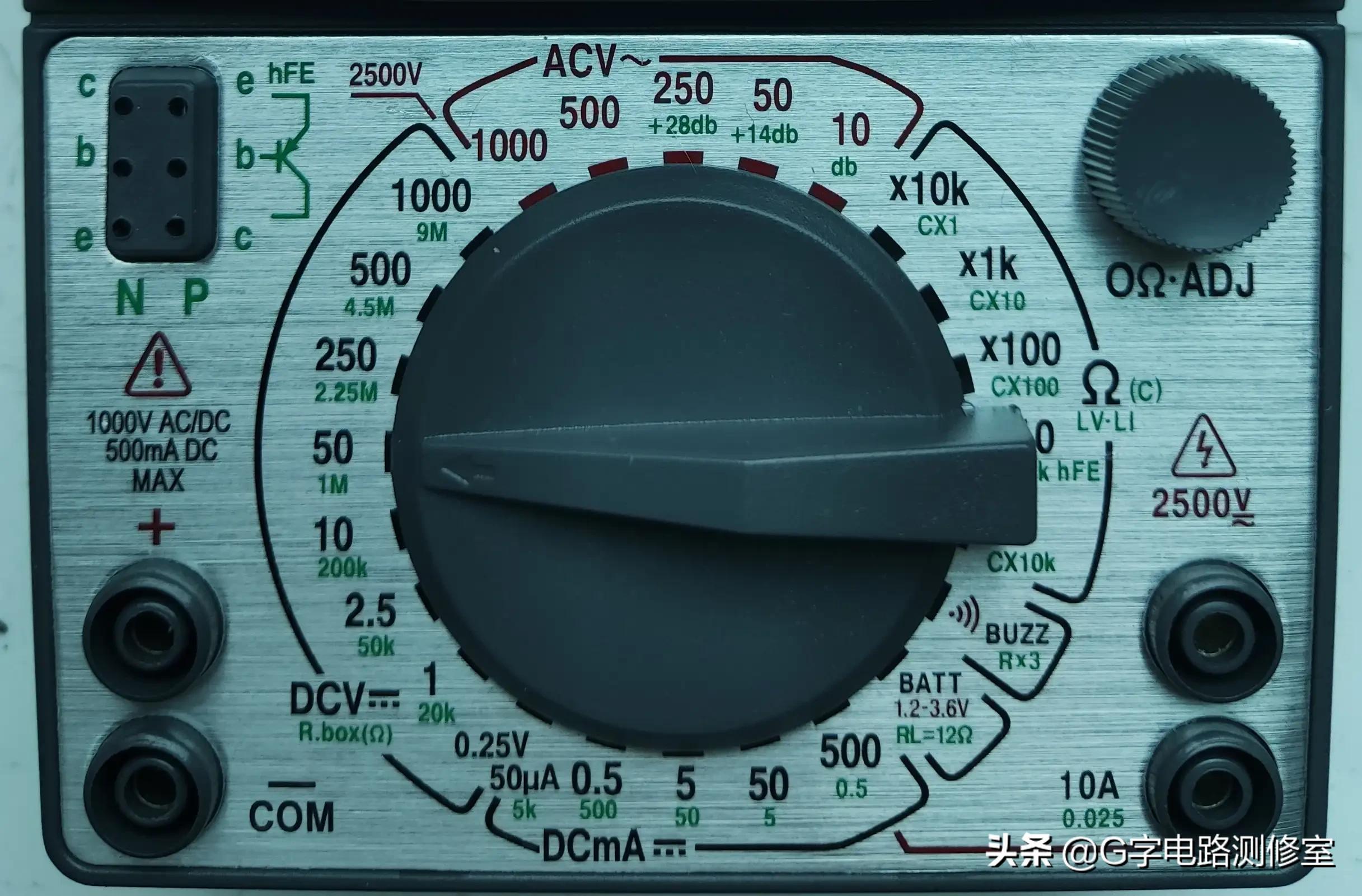 mf47万用表科普视频,mf47万用表的电阻档有哪些