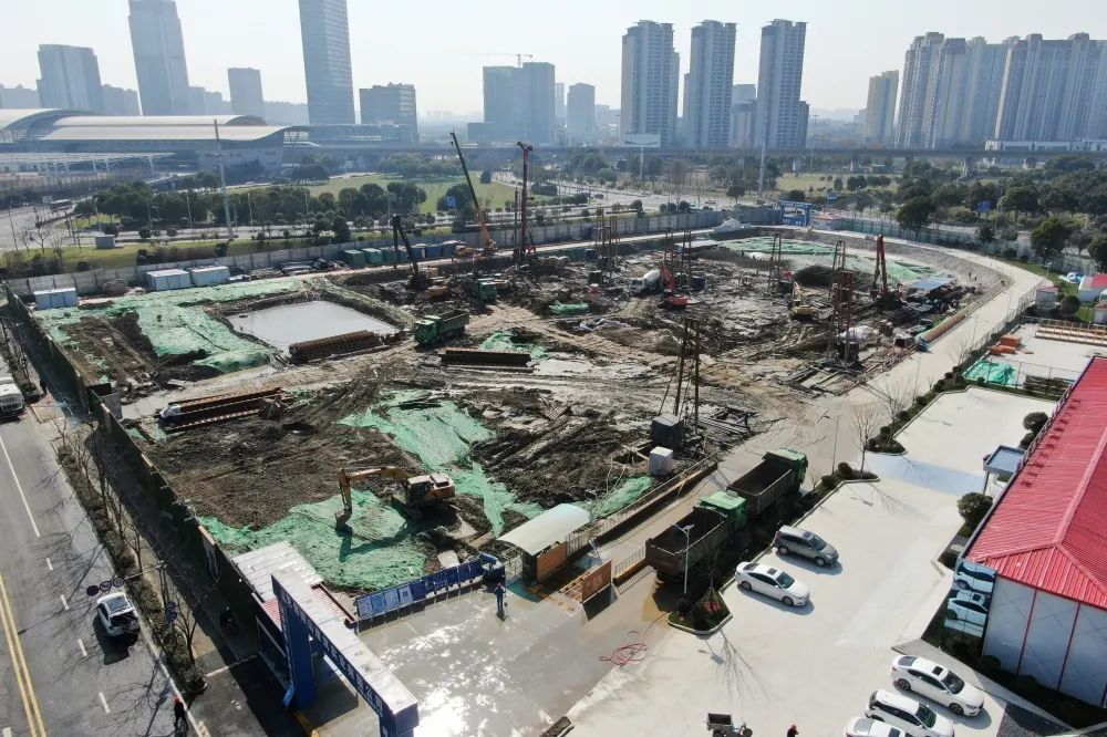 新改建学校施工,速看青云路步行街最新改造进度