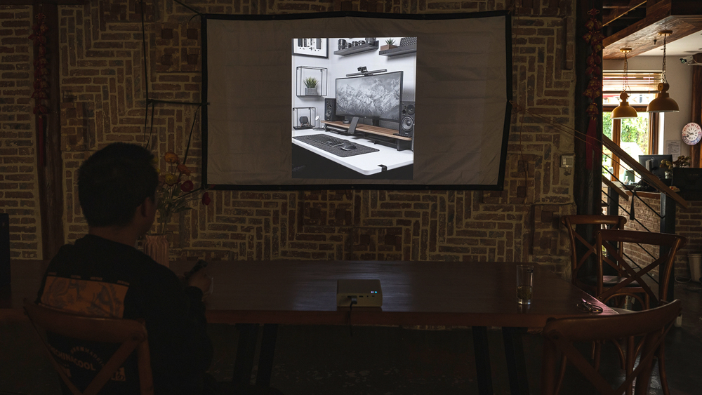 明基e610投影仪使用方法,明基推出e60便携投影仪