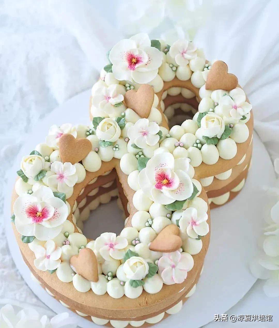 网红蛋糕怎么裱花步骤,创意裱花蛋糕慢教程