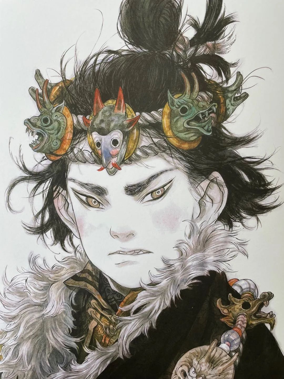 周星驰创意插画,周星驰经典作品插画