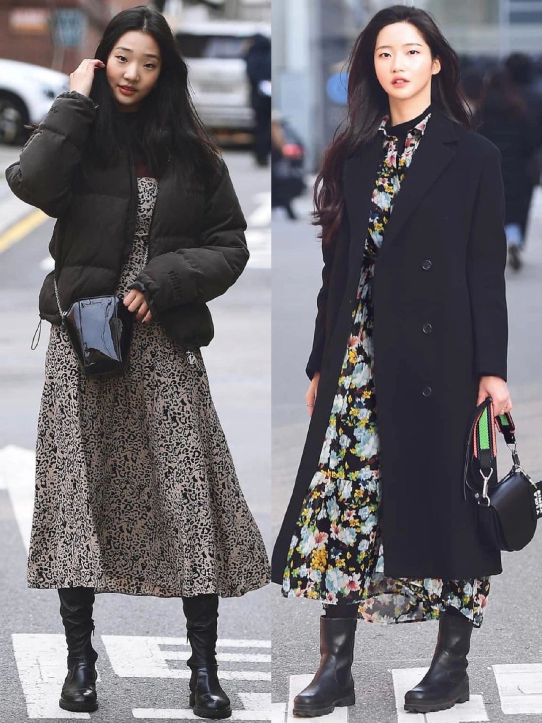 韩国女人真的不怕冷,韩国妹子过冬