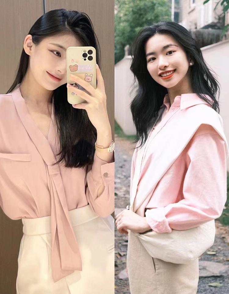 上班穿什么颜色的衬衫好看,职场女性穿衬衫