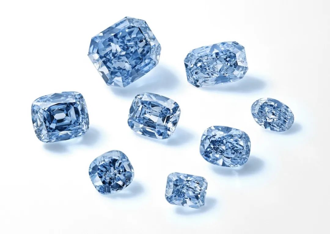 公开拍卖史上最大一颗蓝钻,228颗稀有蓝钻将拍卖