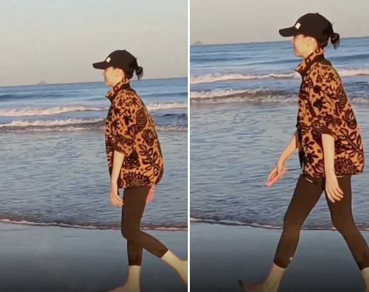 董洁儿子12岁身高,董洁13岁儿子近照曝光